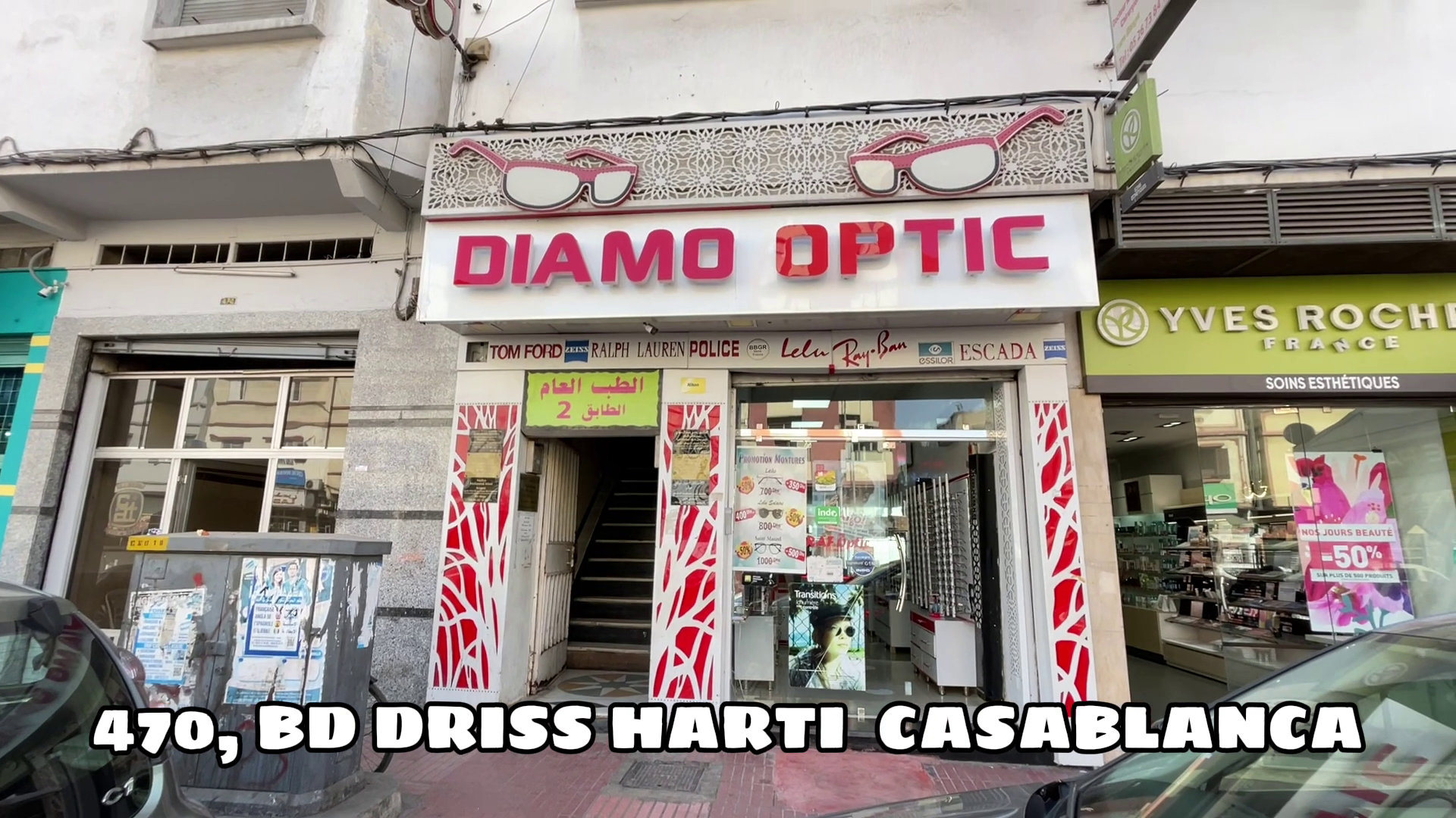 magasin diamo optic sbata